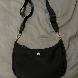 lululemon athletica Black Shoulder Bag